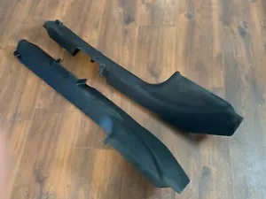 2014 JEEP WRANGLER FRONT LEFT AND RIGHT SIDE DOOR SILL SCUFF PLATES NICE PAIR - Picture 1 of 2