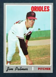 1970 TOPPS Baseball #449 JIM PALMER EXMT+ - Picture 1 of 2