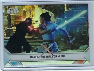 2020 STAR WARS CHROME PERSPECTIVES IMPERO IN GUERRA #EW-16 THROUGH FORCE ON KIJIMI - Foto 1 di 1