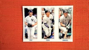 2022 Topps Opening Day Triple Play Set #TPC-6 Aaron Judge/DJ LeMahieu/Gerritt Co - Picture 1 of 2