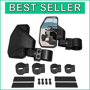UTV Side Mirrors, 2-Pack - High-Impact Design for Optimal Safety & Visibility - Picture 1 of 7