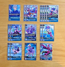 Digimon Card Game TCG Blue Jellymon Thetismon Deck Core Support