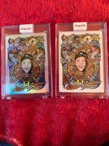 Topps Project 70 2021 Baseball Cards # 885 Mickey Mantle,JK5 TWO FOR ONE RAINBOW - Picture 1 of 1