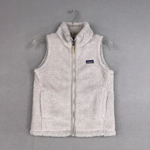 Patagonia Vest Girls Large Tailored Gray Los Gatos Cozy Warm Outdoor Gorp Winter - Picture 1 of 13