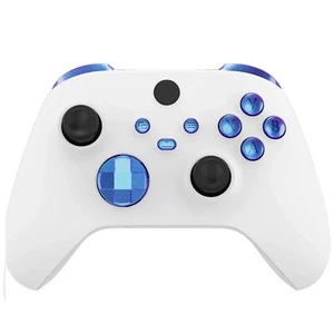 Xbox Series X / S Controller Chameleon Blue Full Button Replacement Kit ABXY - Picture 1 of 7