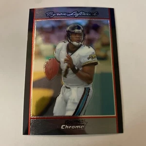 2007 Bowman Chrome Football Card #BC220 Byron Leftwich - Picture 1 of 2