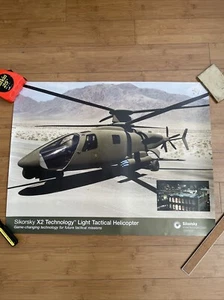 Sikorsky XL Technology Light Tactical Helicopter Poster 19x25 - Bild 1 von 4
