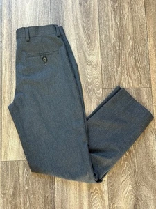 LAUREN RALPH LAUREN BOYS SIZE 10R GREEN LABEL CHARCOAL GREY DRESS PANTS PARTY - Picture 1 of 9
