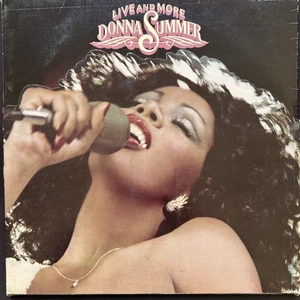 Vinyl Lp Donna Summer Live And More Die Cut Gatefold1 1978 - Picture 1 of 4