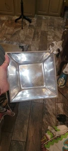 vassoio argento fluer de lis - Foto 1 di 8