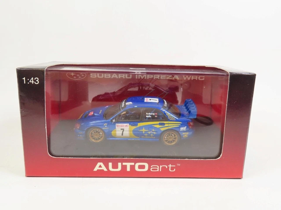 Autoart 60391 Subaru New Age Impreza WRC 2003, 1/43, ¡99% SIN USAR, EN CAJA! Foto 1 de 1