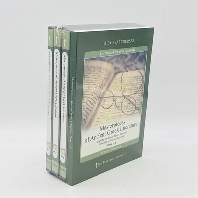 The Great Courses Masterpieces of Ancient Greek Literature DVDs and Guidebook - image 1 of 4