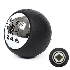 Car Interior Upgrade 6-Speed Shift Knob ABS Shift Knob Perfect Fit Sleek Design - Picture 1 of 9