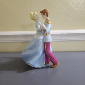 Disney Cinderella & Prince Charming Dancing Teapot Ceramic Figurine Collectible - Picture 1 of 20