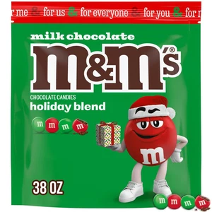 Milk Chocolate Red & Green Christmas Candy Bulk Assortment, Bulk Christmas Candy - Picture 1 of 12