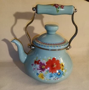 Pioneer Woman Teapot, Breezy Blossom - Picture 1 of 3