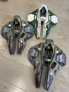 Star Wars - Jedi Interceptors x3 Spares, Repairs & Diorama’s - Picture 1 of 4