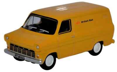 Oxford 76FT1005 Ford Transit Mk1 British Rail Jaune Échelle 1:76 = 00 Gauge RM48 - Photo 1/4