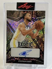 2022 Leaf Exotic Stephen  Curry SHIMMER SNAKE Parallel AUTO SSP Card #’d/9!!