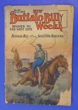 Buffalo Bill Weekly Comic Book #85 Skeleton Horseman Street & Smith Antique 1914