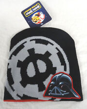 ANGRY BIRDS / STAR WARS DARTH VADER, KIDS BEANIE HAT, ONE SIZE FITS ALL, NEW