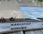 IKEA KARLSTAD 3 seat Sofa cover, Knisa light Gray 603.230.16 - New