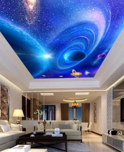 3D Galaxy Planet 589 Wall Paper Wall Print Decal Wall Deco AJ WALLPAPER Summer - Picture 1 of 5