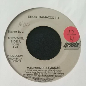 Eros Ramazzotti Canciones Lejanas ARIOLA 1032-7-RL VG+ #1853 - Imagen 1 de 2