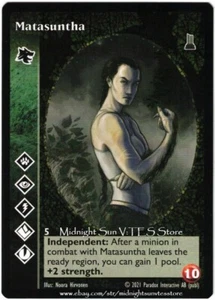 Matasuntha Gangrel The Unaligned Kickstarter V:TES VTES Vampire CCG - Picture 1 of 1