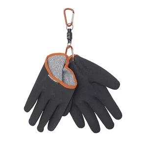 Savage Gear Aqua Guard Gloves Black M, L, XL Waterproof Angler Landing Glove - Picture 1 of 1