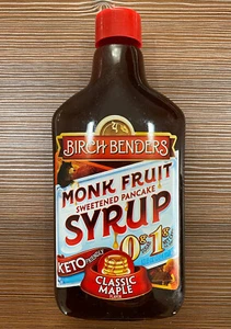 Classic Maple Syrup by Birch Benders - Keto, Paleo, Zero Sugar, Low Carb New - Picture 1 of 3