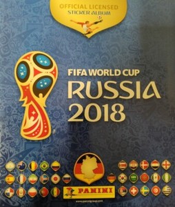 2018 Russia Toilet Panini Figures Pink/Pink Badge & Stadium Version