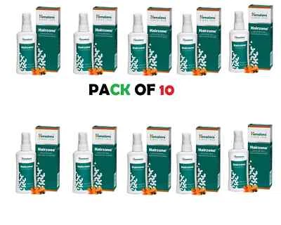 Himalaya Hairzone Solution Oil 60ml – Pack of 10 | Natural Ayurvedic Hair Los Foto 1 de 4
