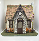 Dollhouse 1:24 Scale Flower Cottage Handcrafted