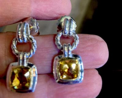 Pendientes citrino david yurman Foto 1 de 3