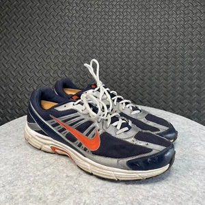 Vintage Nike Dart Navy Blue Gray Running Athletic Training Shoes Men's Size 12 - Picture 1 of 6