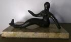 SIRENE BY HENRI LAURENS, BRONZE SCULPTURE, SIGNED AND NUMBERED.