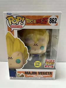 Funko Pop!: Figura de vinilo Dragon Ball Z #862 Majin Vegeta brilla en la oscuridad - Imagen 1 de 7