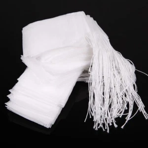 100/200/400X Vlies Leere Teebeutel String Heat Seal Lose-Teebe Filterpapier Herb - Bild 1 von 8