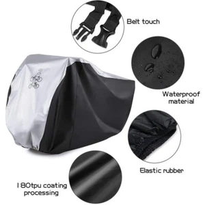 Wasserdicht Mountainbike Fahrradabdeckung Schwerlast Outdoor Protector 1/2 Fahrräder - Bild 1 von 8