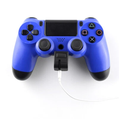3,5 mm Audio Klinke für PS4 Game Controller Headset Adapter mit Mikrofon Lautstärkeregler - Bild 1 von 4