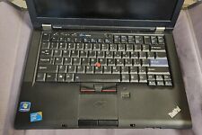 Lenovo T410 Laptop, No Hard Drive, Windows 7 Pro COA, For parts only