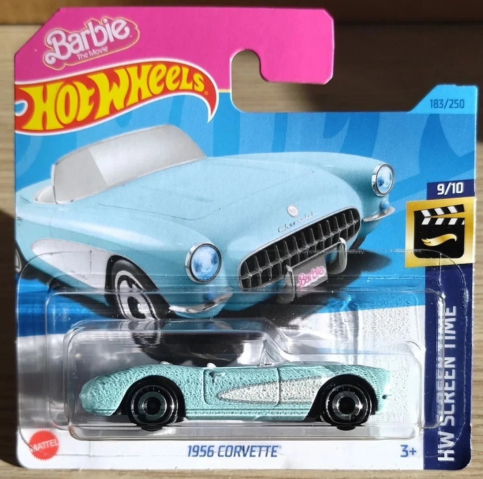Hot Wheels 1956 Corvette Barbie * Screen Time 9/10 * NEU & OVP - Bild 1 von 1