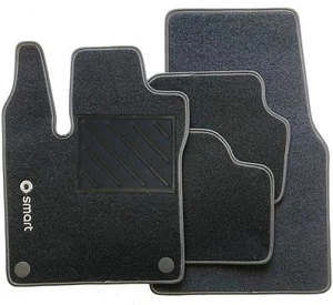 Tappetini compatibili per Smart ForFour W453 dal 2014 con 1 logo ricamato - Foto 1 di 2