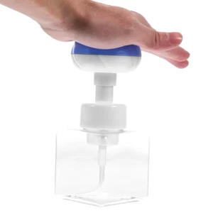 New Foaming Soap Dispenser 250ml 8.79oz Cute Flower Shape Foam Pump Empty Bottle - Picture 1 of 10