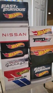 Huge Lot Of 7 Hoteheels Dioramas 2 Fast And Furious 5 Others,Nissan Datsun, More - Picture 1 of 17