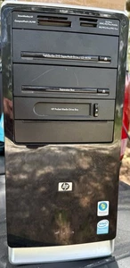 HP Pavillion a6400f intell pentium e2200 2.2 ghz HDD 3MB Ram Desktop Vista Parts - Picture 1 of 8