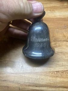 Vintage Reed & Barton Annual Silver Plate 1980 Christmas Bell - Bild 1 von 6