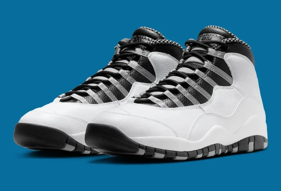 Talla 7-13 Air Jordan 10 Retro OG Acero (2025) HJ6779-104 - Totalmente Nuevo Foto 1 de 4
