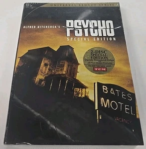 Psycho DVD, 2008, 2-Disc Set, Special Edition Universal Legacy Series Sealed OOP - Picture 1 of 2